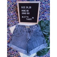 AA/SS STYLE DENIM SHORTS