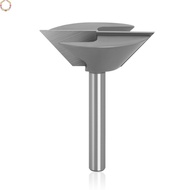 [HME] 8mm Shank Dovetail Joint Bottom Cleaning Router Bit Engraving Bit Milling Cutter