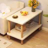 Simple Small Table Sofa Bedroom Rectangular Shelf Side Table Bedside Table Coffee Table Household Re