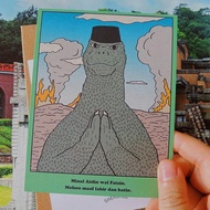 GOJIRA GREETING CARD - SHERCHLE