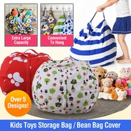 【Extra Large 】Kids Stuffed Toy Storage Bag / BeanBag Cover / Stuffed Toy Storage / Storage Box