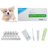 MongGo Q CCV/CPV Ag Test Kit 10PCS Canine Home Health Detection For Distemper Parvovirus Virus Dog S