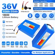 New 36V 10Ah 13Ah 15Ah 20Ah 23Ah 25Ah 30Ah 35Ah 18650 10S3P-10P Lithium battery pack Built in BMS Fo