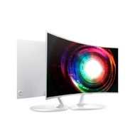 Samsung27inch white curved LCD monitor C27F391FHC Wall-Mountable HD HDMI
