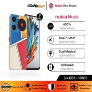 Nubia Music 4G (8GB+128GB) – 50MP HD Camera, 6.6" 90Hz, 5000mAh, Dual 3.5mm Jack, Hi-Fi Bass Phone