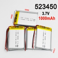 523450 1000mAh 3.7V 523450 Polymer Lithium Rechargeable Battery Li-ion Battery Replace For GPS Bluet