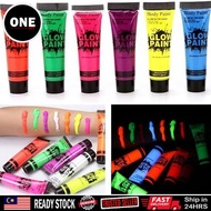 UV luminescent fluorescent luminescent paint for face and body art paint for Halloween party