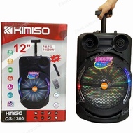 qs-1300 wholesale stereo 12 inch kimiso speaker subwoofer outdoor port