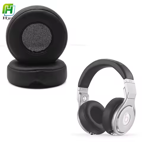 HYX 1 Pair Ear Pads for Dr. Dre Pro Detox Headphone Monster Beats EarphoneCotton Sponge Cover Repair