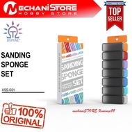 DSPIAE XSS-S01 Vigorous Sponge Sanding Set - Sanding Sponge Set 400 / 600 / 800 / 1200 / 1500 / 2000
