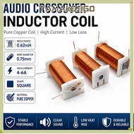 TAMAKOJIGO Speaker Crossover Inductor Coil, 0.62MH Pure Copper Audio Inductor Coil, 0.75mm 4-6A Indu