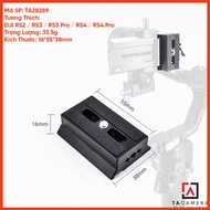 Plate Gimbal DJI RS2 / RS3 / RS3 Pro / RS4 / RS4 Pro - TA28289