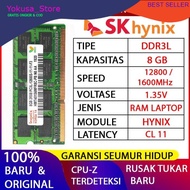 RAM HYNIX DDR3L 8GB 1600MHZ 12800 ORI RAM LAPTOP DDR3 RAM NB DDR3