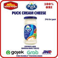 [SDW] pekanbaru/PUCK Cream Cheese 240g - Soft, Chewy, and Easy to Shape - Bread Jam