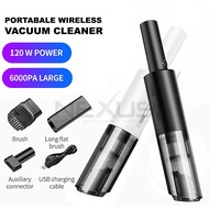 Nexus Car Vacuum Cleaner Car Vacuum Wireless  Wired Rechargeable 120W 6000PA Wet Dry Dual Use Vacum 