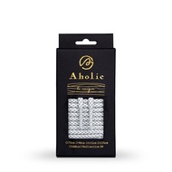 Aholic | 3M Reflective Round Laces-White Houndstooth