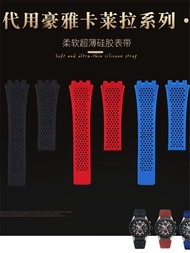 Suitable For TAG TAG Heuer Silicone Rubber Waterproof Strap Carrera CARRERA Series Watch Strap Acces