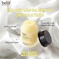 Belif Multi Vitamin Mask Brightening, Intensive Moisturizing Sleeping Mask 75ml - Korea expiry date 