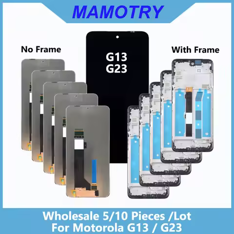 Wholesale 5/10 pieces / Lot Original-self-weld For Motorola Moto G13 G23 Screen Lcd Display With Tou