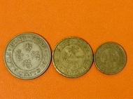 🌹極罕有僅此一套❤️1972香港女王頭硬幣🌹銀幣伍毫、大一毫及伍仙各一❤️  三款非流通硬幣#絕對值得收藏