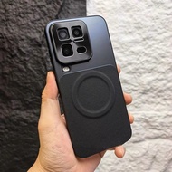N52 Strong Magnetic Attraction Phone Casing For VIVO iQ00 15 Ultra / iQ00 15 Luxury TechWoven Leathe