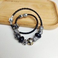 Full Set P'dora Full Charm Boba Beads Bracelet Set Ready Made Gelang Tangan 潘家手链