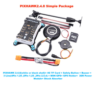 NEW Pixhawk White Shell PIX 2.4.8 M9N 32 Bit Flight Controller Autopilot with 4G SD Safety Switch Bu