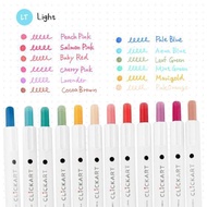 Asaba Stationery - Zebra Clickart Marker Pens/Marker Pens 0.6mm Light Colors