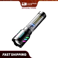 [New Arrival] KEZU KH-W519 Flashlight with 18650 Battery, Fast Charging, 1000m Long Range & 4h Use T