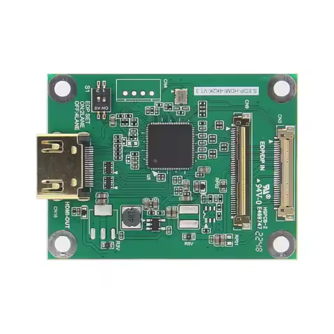 Geekbord EDP to Hdmi-Compatible Adapter Support FHD1080P UHD 4K Resolution| Max 4K resolution 60 Hz|