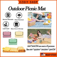 Extra Large Portable Waterproof Picnic Mat 300x200cm Foldable Beach Camping Tikar Berkelah Blanket