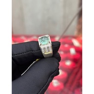 Cincin batu zamrud asli
