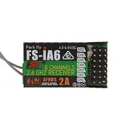 2Pcs 2.4G Flysky FS-iA6 6 Channel Remote Control Receiver with Double Antenna Compatible Flysky i4 i
