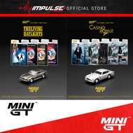 [PO] MiniGT 1:64 Aston Martin DB5  “Casino Royale” / Aston Martin V8 Vantage "The Living Daylights" 
