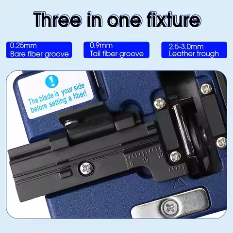AUA-6S Optical Fiber Cutting Knife Cable Fiber Cleaver Fiber Optic Cutter Cold Melt Fiber Cleaver