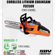 Wp22 Chainsaw Mesin Gergaji Baterai Firman Fec58V Fec 58V