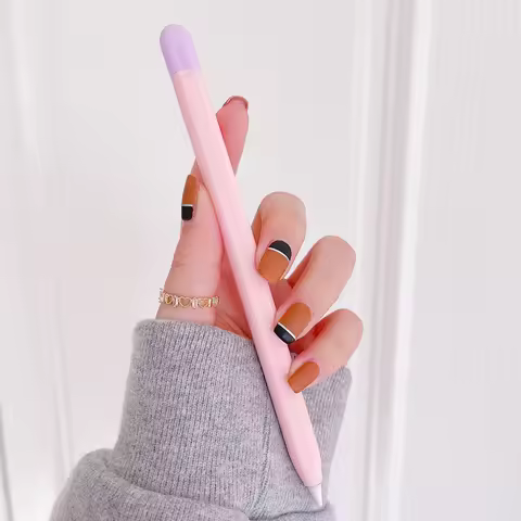 For Apple Pencil 2 Gen Stylus Pen Case Soft Silicone Ultra Thin Protective Cover For Apple iPad Penc