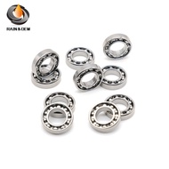 10Pcs 7x14x3.5  mm  Open Bearing  S687   Stainless Steel Ball Bearing 687