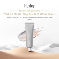 Huxley Official Tone Up Cream ; Stay Sun Safe (50ml) - Brightening, UV Protection, Skin-tone correct