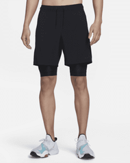 Nike Dri-FIT Unlimited 男款 18 公分二合一多功能短褲