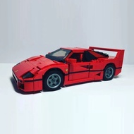 Mới 1192pcs cổ điển Cuộc đua f40 tương thích MOC-49743 Xe thể thao Spleißen Lắp ráp đá xây dựng Đồ c