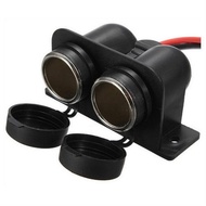 sg Double Hole Car Point Socket Motorcycle Point Device USB 12V Vehicle-Mounted Charger Power Socket