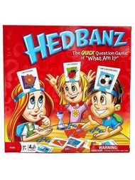 1入《hedbanz》我是誰派對遊戲,派對遊戲卡片,有趣的卡牌遊戲,家庭聚會桌遊,假日卡牌遊戲,有趣的禮物