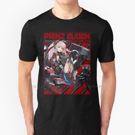 Azur Lane Prinz Eugen T Shirt 100% Cotton Azur Lane Waifu Azur Lane Sakura Empire Azur Royal Navy Az