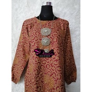 (Ready Stock ) Blouse Batik Viral - Fesyen Terkini - Baju Wanita - Baju Muslimah - Blouse Murah