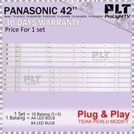 Panasonic 42 TH-42A410K TH-42AS610K TH-42A400K TH-42AS620K TH-42AS630K LED TV Backlight TH-42A410 1
