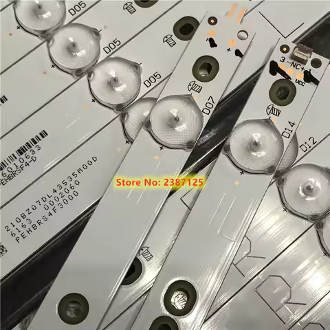 LED Backlight for 55PUS6501/12 55PUS6551/12 55PUS6561 55PUS6581 TPT550U2 GJ-2K16-550-D714-V4-L R LBM