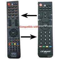 Devant LED TV 40DL520 Remote Control Replacement for ER-21202D ER-31202D ER-31203D ER-31201D