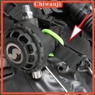 [Chiwanji] Silicone Mouthpiece Holder Webbing Keeper Gear Regulator Holder Regulator