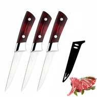1/2/3-piece set of bone-picking knives professional cutting knives with knife sleeves peeling knives